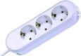 Zás. 3x Schuko Bachman 385.270  bíl