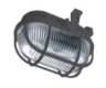 Sv.OVAL 60 plast černá  12481  IP44