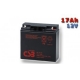 Akumulátor CSB GP12170    12V/17Ah