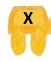 Značka CAB 3 'X' 0,5-1,5  38323 LEG