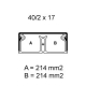 Minikanál I-TMU 40/2x17 W 09603