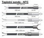 Teplotní sonda NS6  -30..80°C IP 67